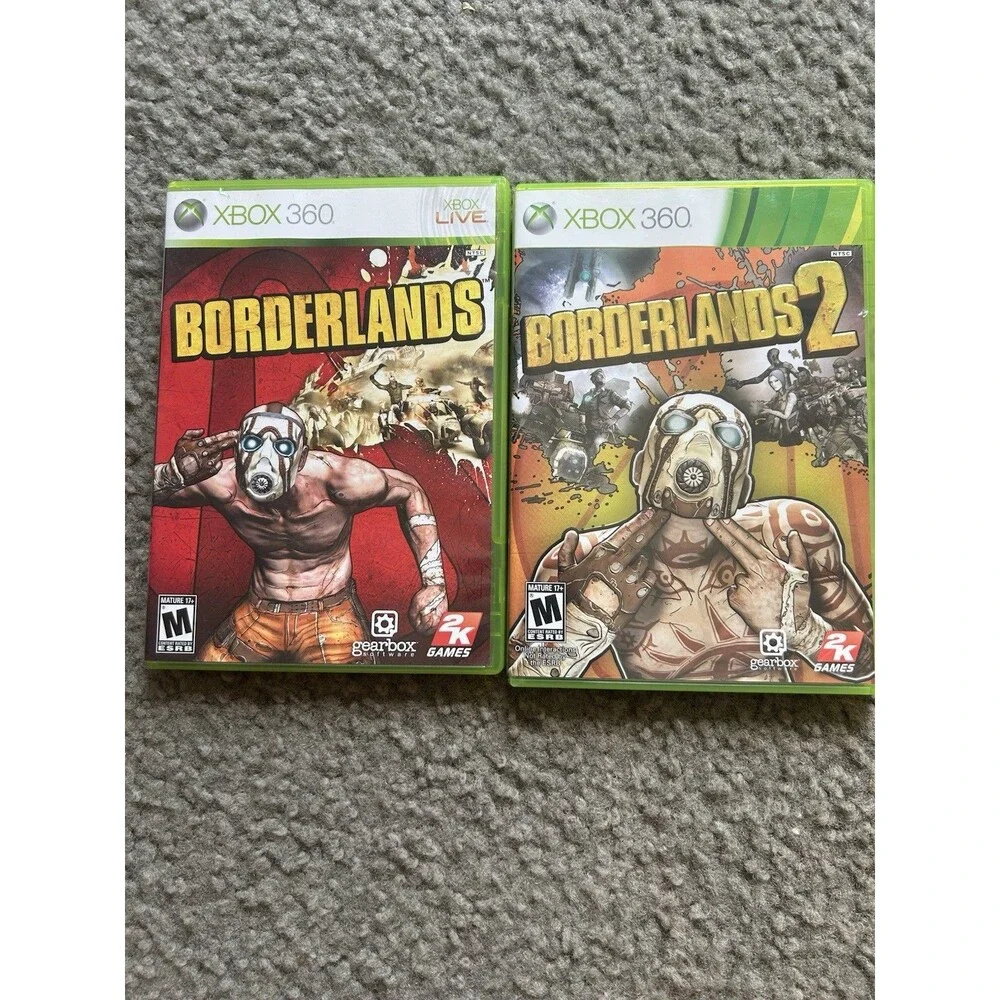 Borderlands 1 & 2 Video Game Xbox 360